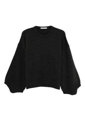 3311 wide-sleeve sweater - Black