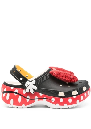 Crocs x Disney Minnie Mouse Classic Platform Clog mules - Black