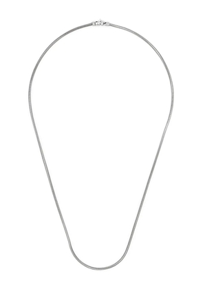 Tom Wood Snake Chain Slim silver necklace