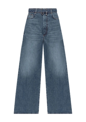 Sportmax belted jeans - Blue
