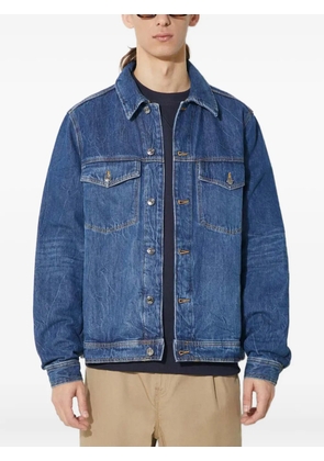 Wood Wood buttoned denim jacket - Blue