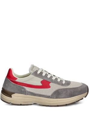 Stepney Workers Club Osier S-Strike suede mesh sneakers - Grey