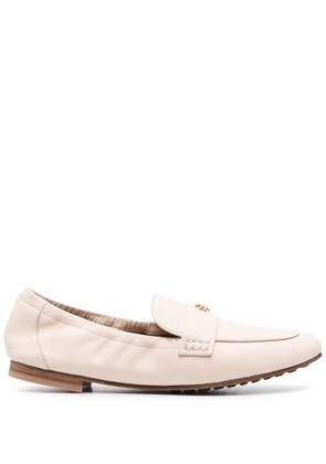 Tory Burch Ballet leather loafers - Neutrals
