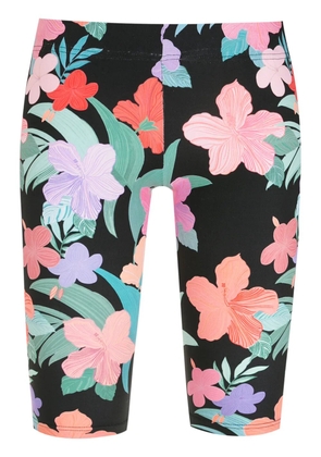 Amir Slama printed biker shorts - Multicolour