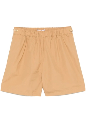 Max Mara poplin shorts - Brown