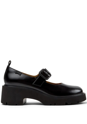 Camper Milah 50mm leather loafers - Black