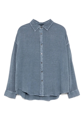 izzue long-sleeved shirt - Blue