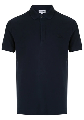 Lacoste logo patch polo shirt - Blue