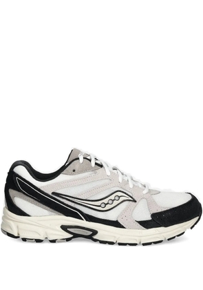 Saucony suede panelled mesh low-top sneakers - White