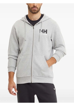 Helly Hansen HH-logo zip hoodie - Grey