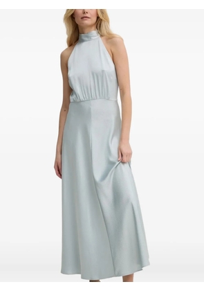 SAMSOE SAMSOE halter-neck maxi dress - Blue