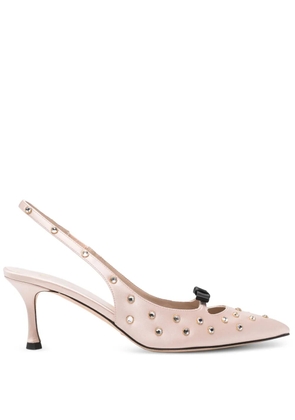 Nº21 slingback pointed-toe pumps - C001