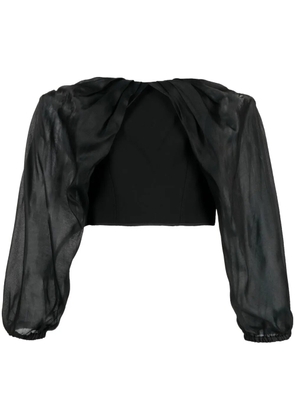 Maticevski off-shoulder corset - Black