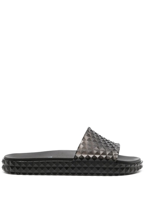 Melissa Court slip-on slides - Black