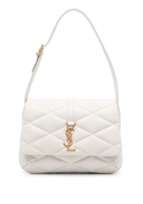 Saint Laurent Le 57 quilted shoulder bag - Neutrals