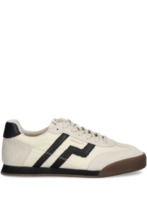 Gant striped lace-up sneakers - Neutrals