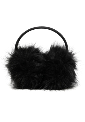 Unreal Fur faux-fur earmuffs - Black
