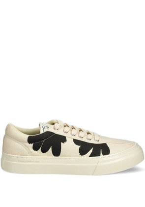 Stepney Workers Club floral-print sneakers - White