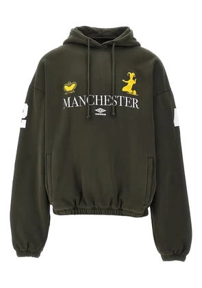 UMBRO graphic hooded sweatshirt - Green