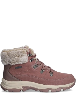 Skechers Snow Worries lace-up boots - Pink