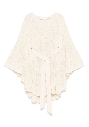 ZIMMERMANN Coco mini dress - Neutrals