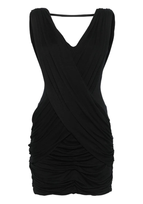 MITILIANE COUTURE Crossbody mini dress - Black