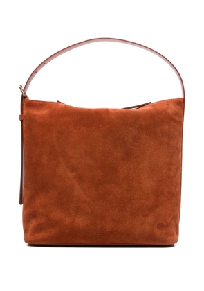 A.P.C. Vera suede tote bag - Brown