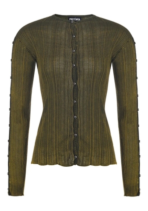 Protémoa Touch cardigan - Green