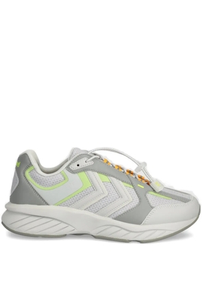 Hummel Reach LX 6000 SV lace-up panelled sneakers - White