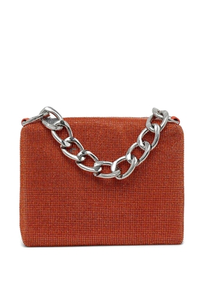 Patrizia Pepe maxi-chain shoulder bag - Orange