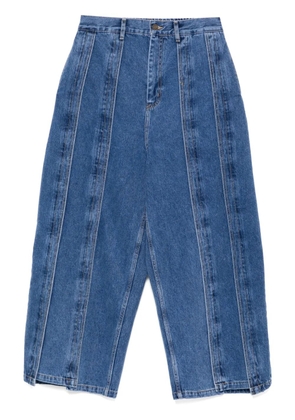 SONGZIO asymmetric vertical jeans - Blue