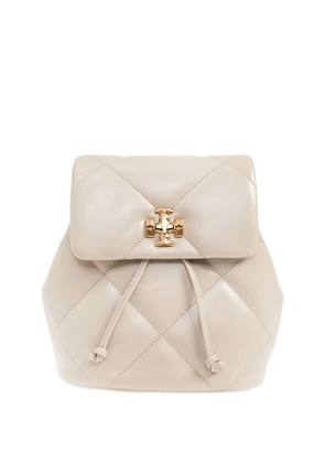 Tory Burch mini Kira Diamond quilted backpack - Neutrals