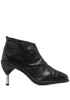 Guidi metal-heel ankle boots - Black