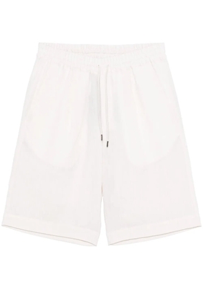 Herno linen shorts - Neutrals