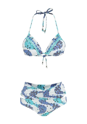 Amir Slama cut-out bikini set - White