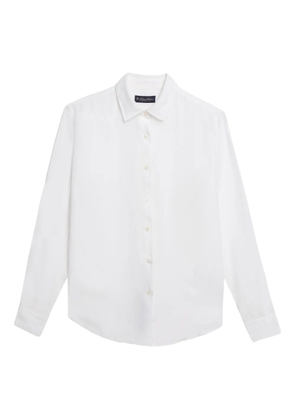 Brooks Brothers linen long-sleeve shirt - White