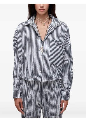 Osklen striped shirt - Blue