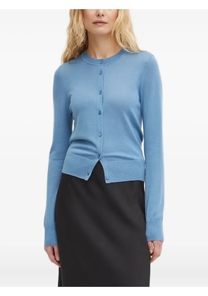 SAMSOE SAMSOE button-front cardigan - Blue