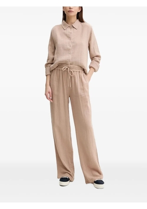 Melissa Odabash button-down point-collar shirt - Neutrals
