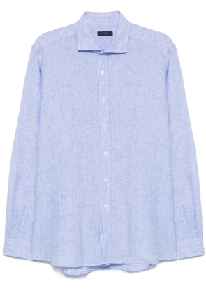 Fay striped shirt - Blue