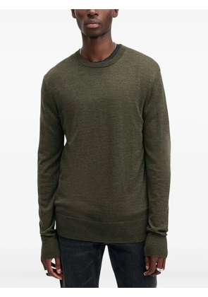 AllSaints Mode crew-neck wool sweater - Green