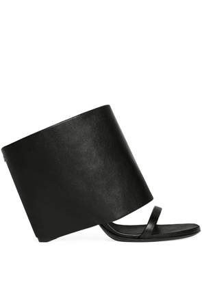 Courrèges Oblique sandals - Black