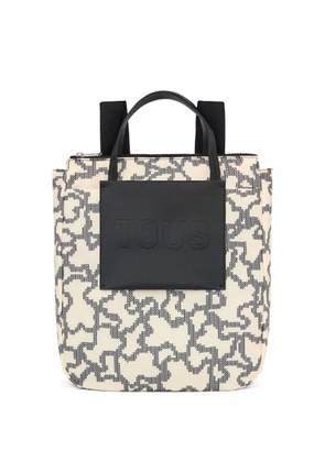 TOUS Kaos logo-embossed backpack - Neutrals