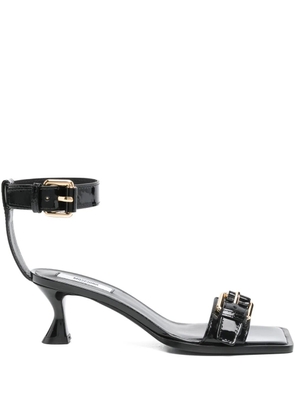 Moschino 60mm buckle-embellished sandals - Black