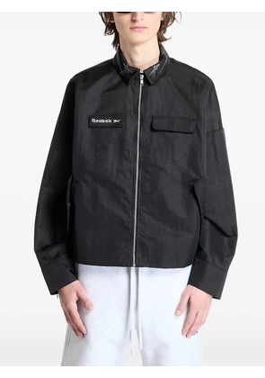 Reebok UNIFORM zipped shirt jacket - Black