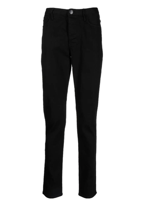 Emporio Armani slim-cut denim jeans - Black