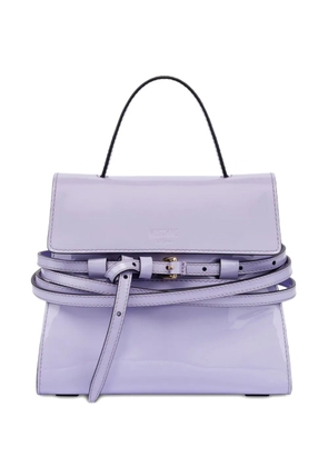 Moschino tie-detailing tote bag - Purple