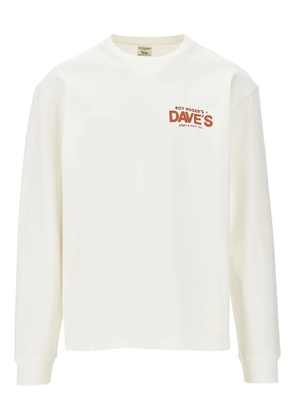 Roy Rogers X Dave's NY long-sleeve T-shirt - Neutrals