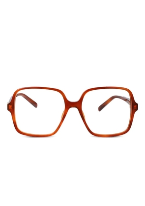 Gucci Eyewear GG1994O geometric-frame glasses - Brown
