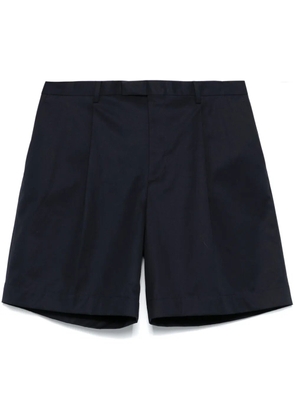 Lardini pleat-detailing shorts - Blue
